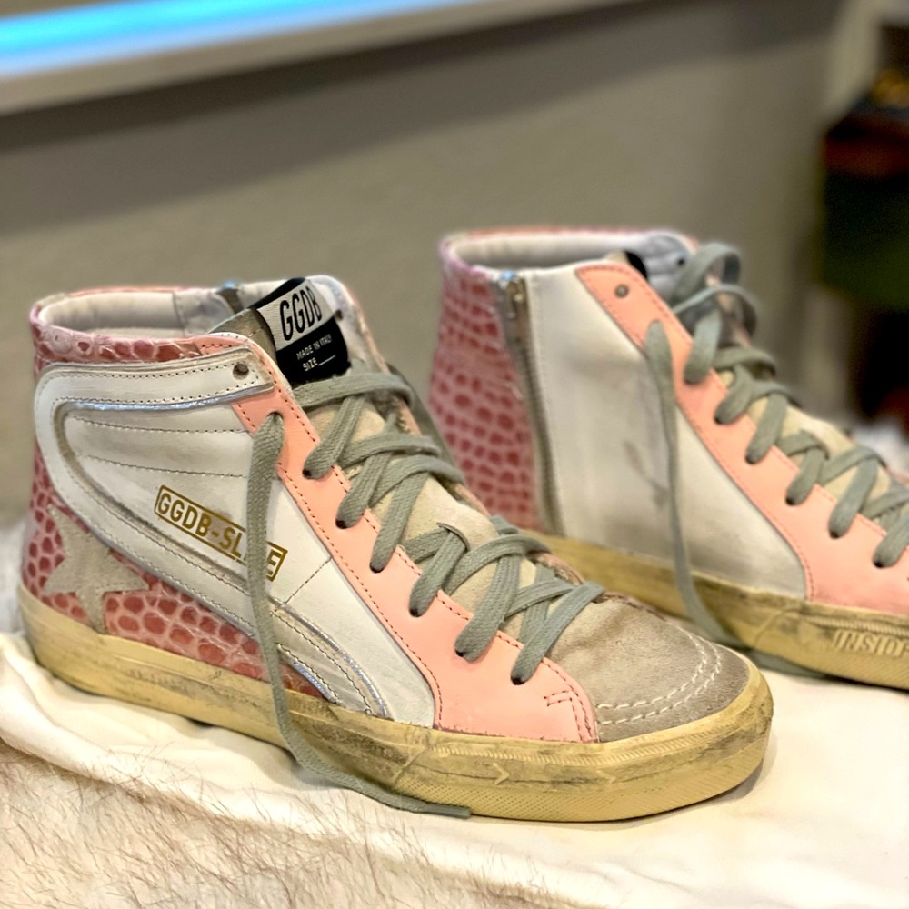 Golden Goose- womens slide sneakers